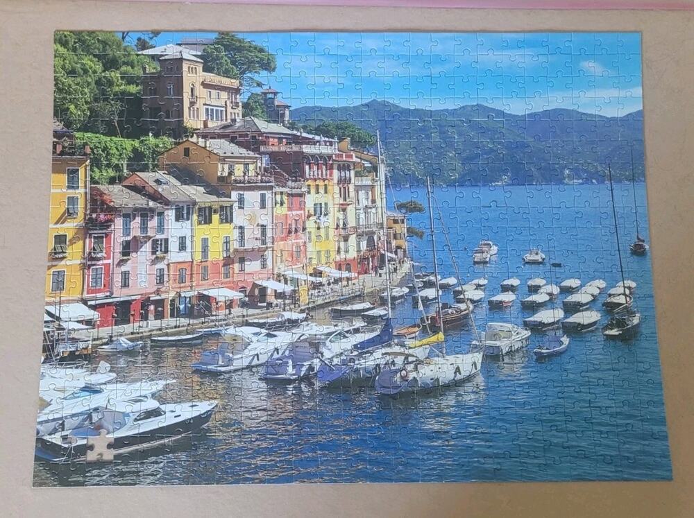 Colorluxe Harbor Riviera di Levante Puzzle 500 Pc